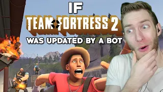WOULD THIS BE BETTER?!?! Reacting to "If Team Fortress 2 Was Updated by a Bot"