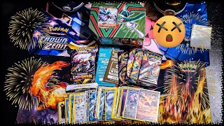 🎉☢️THE MOST RANDOM POKEMON OPENING EVER! ⛔️NEW GIVEAWAY⛔️ SUN AND MOON PACK AND TIN OPENING🚫