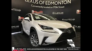 White 2019 Lexus NX 300 Standard Package Review