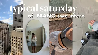 weekend in life of FAANG swe intern | (living alone diaries) sf edition.
