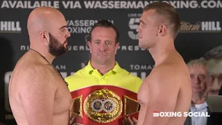 Nathan Gorman & Tomas Salek Final Face-Off Ahead of Heavyweight Showdown on Channel 5