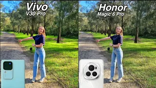 VivoV30 Pro VS Honor Magic 6 Pro | Camera Test Comparison