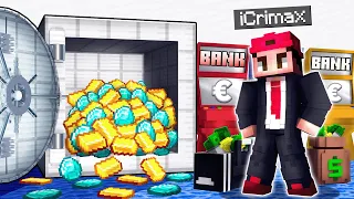 Ich ERÖFFNE eine BANK in MINECRAFT!