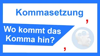 Kommasetzung | Welcher Satz ist richtig geschrieben? | Aufgaben mit Lösung und Erklärung |