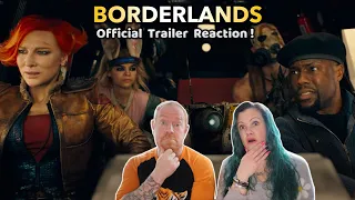 Borderlands Official Trailer Reaction (Cate Blanchett, Kevin Hart, Jack Black, Jamie Lee Curtis)