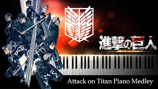 Attack On Titan Piano Medley by WatchMe ID