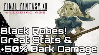 Final Fantasy XII Zodiac Age. Black Robes! Powerful Mystic Armor Early & Easy!