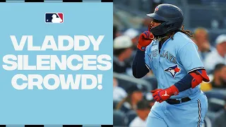 Vladimir Guerrero Jr. LOVES HITTING at Yankee Stadium! Now has 11 homers in 32 at-bats!