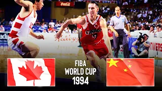 Canada 🇨🇦 vs China 🇨🇳 | Classic Full Game | FIBA Basketball World Cup 1994