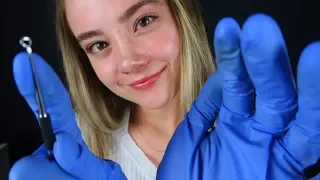ASMR SPA ACNE FACIAL & EXTRACTION ROLEPLAY! Steam Sounds, Latex Gloves, Up Close Hand Movements