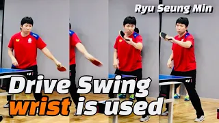 [Eng] Drive swing that wrist is used _ Ryu Seung Min