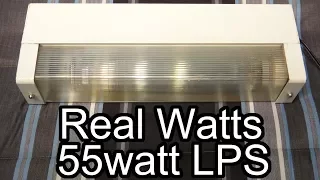 Real Watts - 55watt Low Pressure Sodium (LPS) Fixture