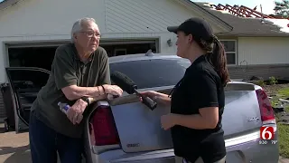 'Shaking Like A Leaf': Claremore Man, 81, Survives Tornado While Sheltering In Bathroom