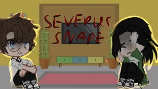 •|• Severus Snape and James Potter react to Severus Snape ( sad ) •|• Gacha club •|•