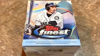 NEW RELEASE!  2020 TOPPS FINEST BASEBALL CARD HOBBY BOX OPENING!