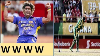Lasith Malinga Took 4 Wickets In Four Balls CWC 2007 Sri Lanka vs South Africa