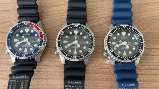 Citizen Promaster NY0040-09EE, NY0040-17LE & NY0086-16LE: Great & Affordable Automatic Dive Watches!