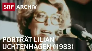 Porträt Lilian Uchtenhagen (1983) | Frauen in der Politik | SRF Archiv