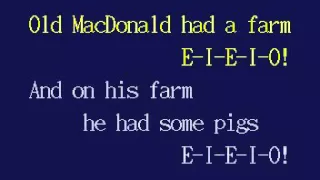 JVC18 05   Children's Songs   Old MacDonald [karaoke]