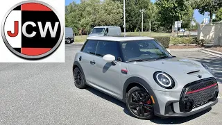 2023 Mini Cooper 2 Door Hardtop John Cooper Works: POV Start Up, Test Drive, Walkaround and Review