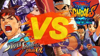 Street Fighter EX Plus Alpha vs. Rival Schools: United By Fate | 90's Capcom Rivalry Revisited!