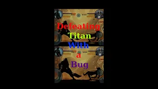 Defeating Titan | BUG | Shadow Fight 2