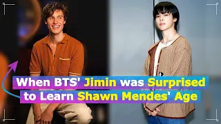 When BTS' Jimin was Surprised to Learn Shawn Mendes' Age