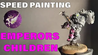 Speed Painting Emperor's Children for Beginners