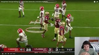 Rob Nation Reacts: Orange Bowl: Georgia Bulldogs vs. Florida State Seminoles | Full Game Highlights