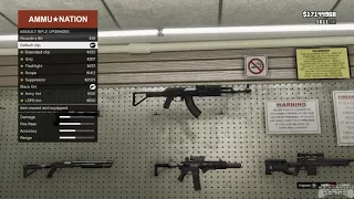 GTA 5   Ammunation Gun Selection