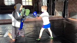 Тренировка настоящего чемпиона// как тренируются боксёры