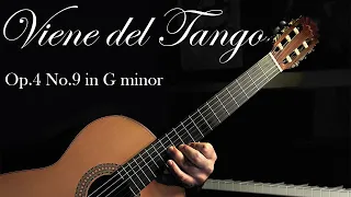 "Viene del Tango"  Op.4 No.9 in G minor By Alireza Tayebi (Classical guitar)