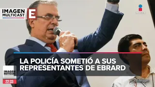 Marcelo Ebrard abre la puerta a su salida de Morena