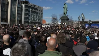 Акция против коррупции в Москве