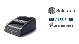 Safescan 155 / 165 / 185 USB Update Instructies