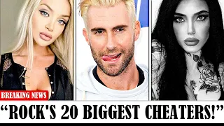 20 WORST Cheaters In Rock'n Roll History