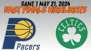 Indiana Pacers vs Boston Celtics Game 1 Full Highlights |May 21, 2024, East Finals | NBA Playoffs