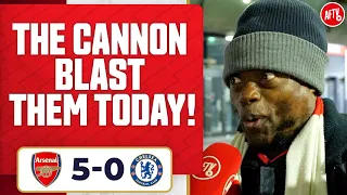 The Cannon Blast Them Today! | Arsenal 5-0 Chelsea