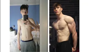 My body transformation from 50kg to 80kg