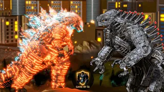 Godzilla Vs Mecha Godzilla Epic Battle | Project Kaiju