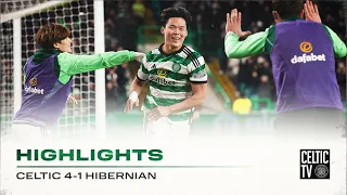 Highlights | Celtic 4-1 Hibernian | Champions show their strength against Hibernian in Paradise!