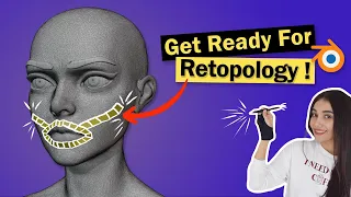 3D Skills And Setup You NEED For Starting RETOPOLOGY In Blender !