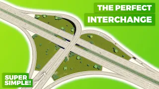 How to Build the Perfect T-Interchange in Cities Skylines 2 | Perfect Traffic Flow!