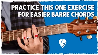 Improve your barre chords in minutes with this simple & fun exercise!