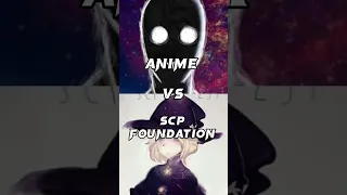 Anime vs scp foundation