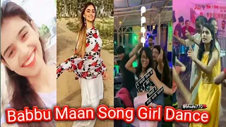 Babbu Maan Viral Song Girl Dance Video Punjabi Song Girl Dance Mere dil vich tera kar hove
