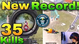 New WORLD RECORD in S19! - 35 Kills Solo VS Squad