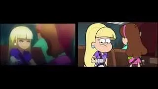 Gravity Falls Anime vs Cartoon