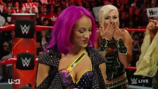 720pHD WWE RAW 11 21 16 Charlotte & Nia Jax vs Sasha Banks & Bayley -wwe womens