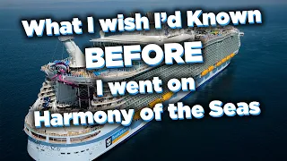 What I Wish I'd Known Before I Went On Harmony of the Seas Cruise